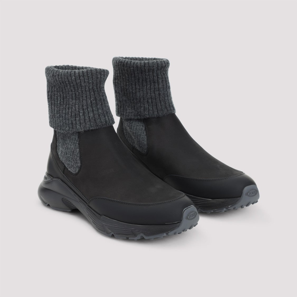 Tod's Ankle Boots With Suede Upper
