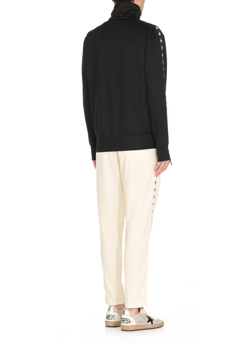 Golden Goose Black High Neck Black Sweatshirts