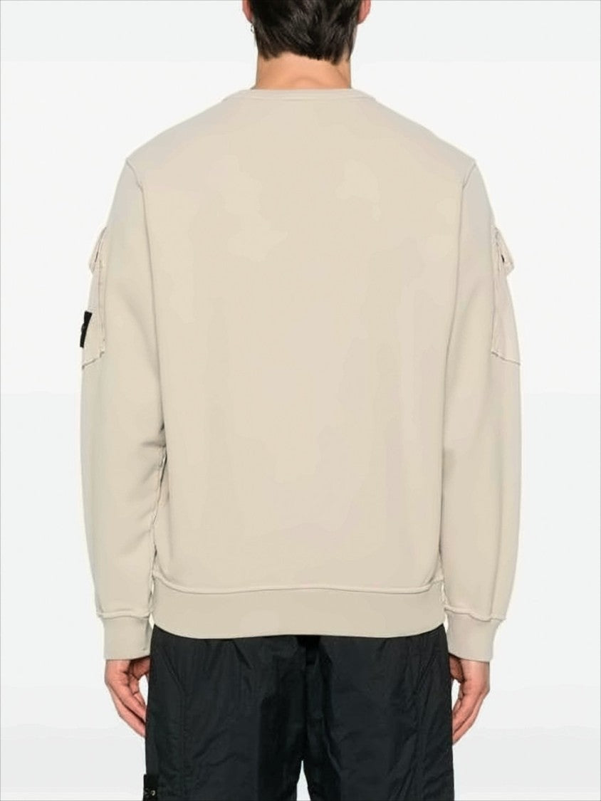 Stone Island Relaxed-Fit Long Sleeve T-Shirt With Patch Logo