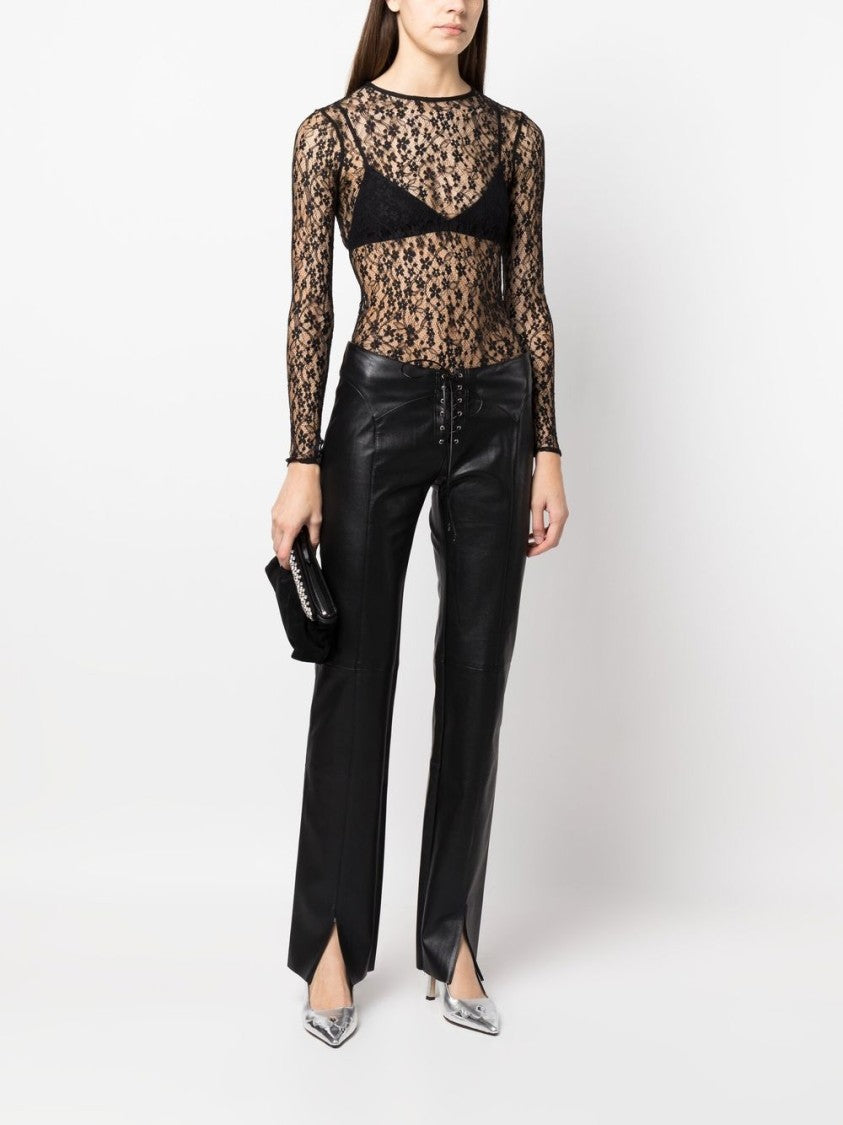 Isabel Marant Long-Sleeved Lace Top
