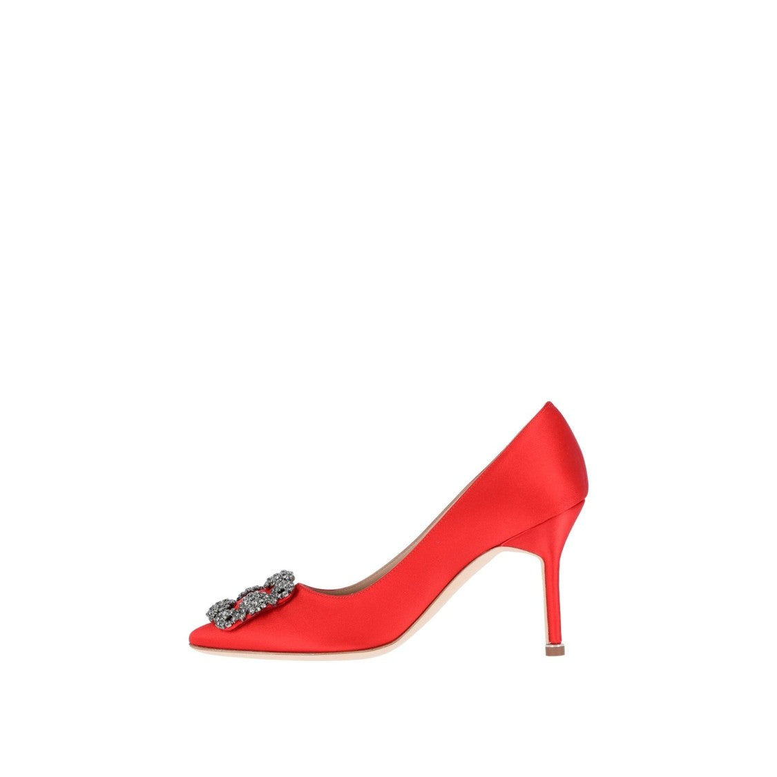 Manolo Blahnik Hangisi Satin Pumps