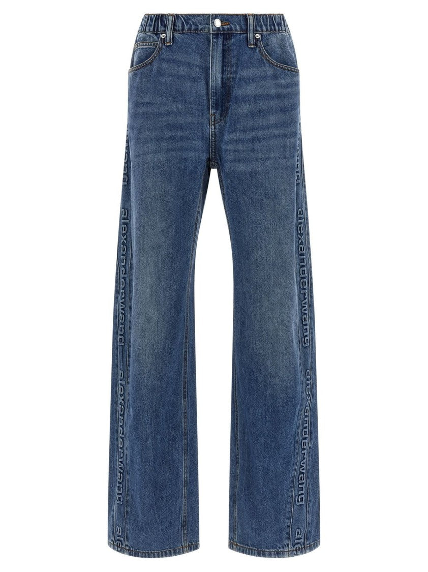 Alexander Wang Balloon Jogger With Logo Emboss Side Panels