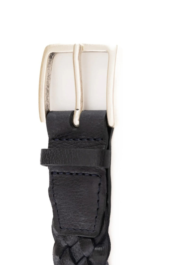 Orciani Blue Leather Belt