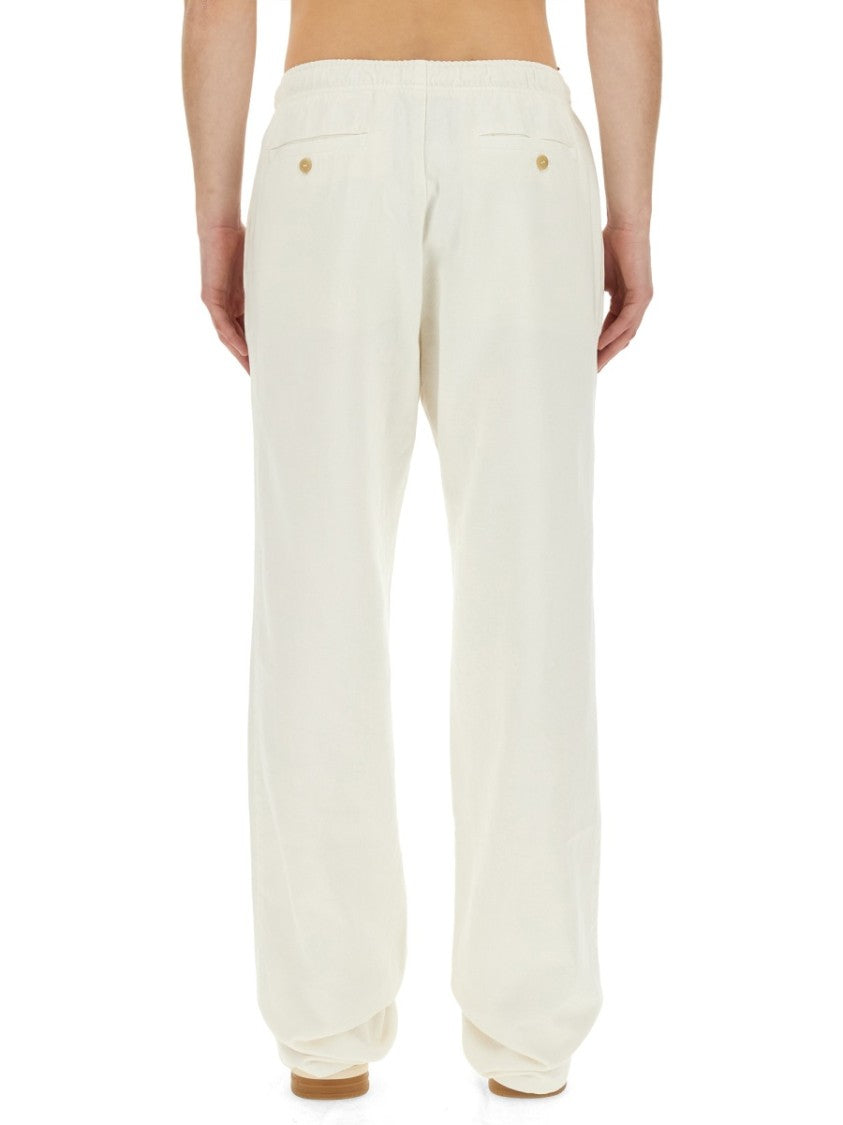 Palm Angels Pants With Logo
