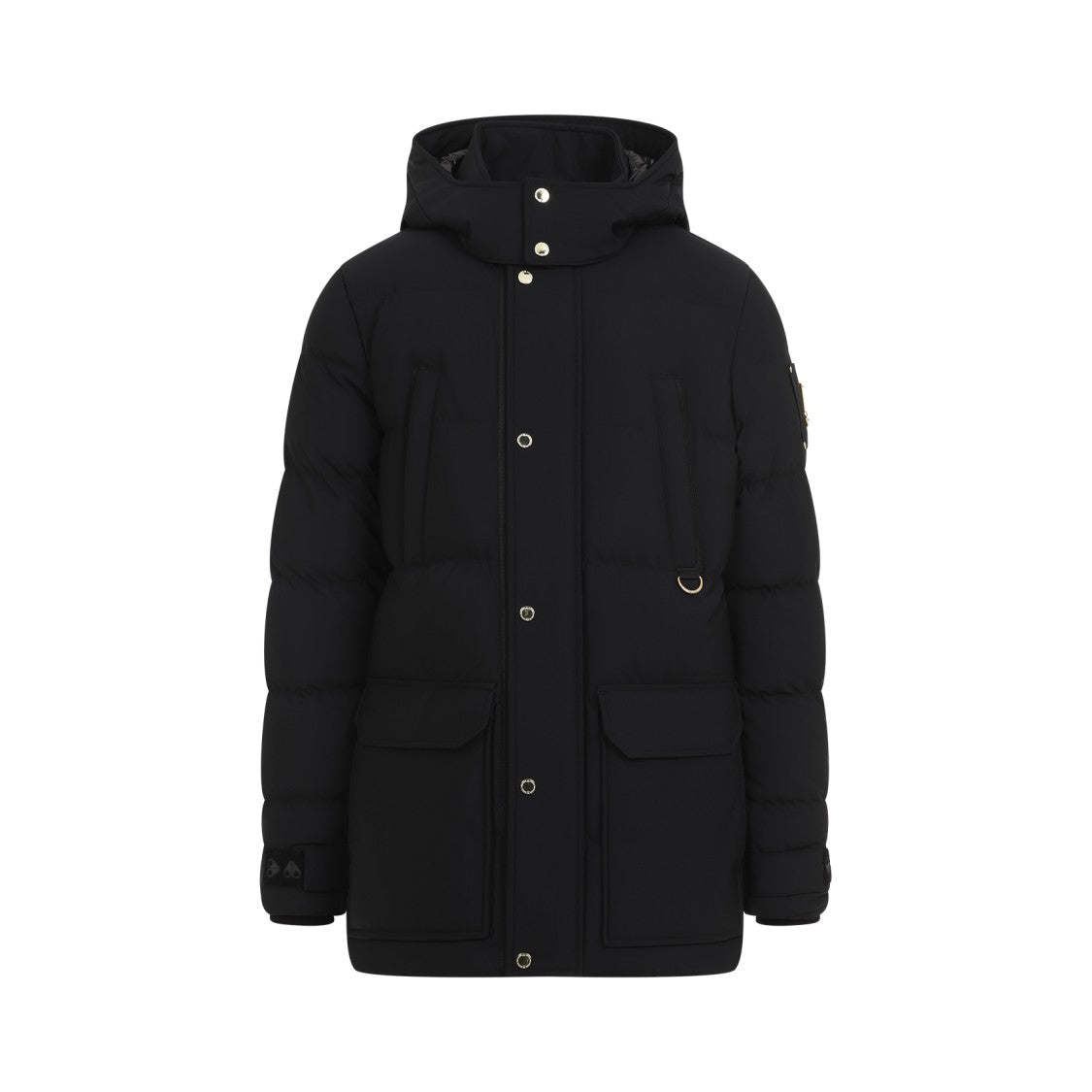 Moose Knuckles Insulated Down Jacket With Feather Down Blend