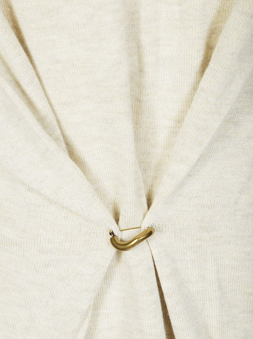 Isabel Marant Étoile Relaxed Fit Pullover With Round Neckline And Soft Texture