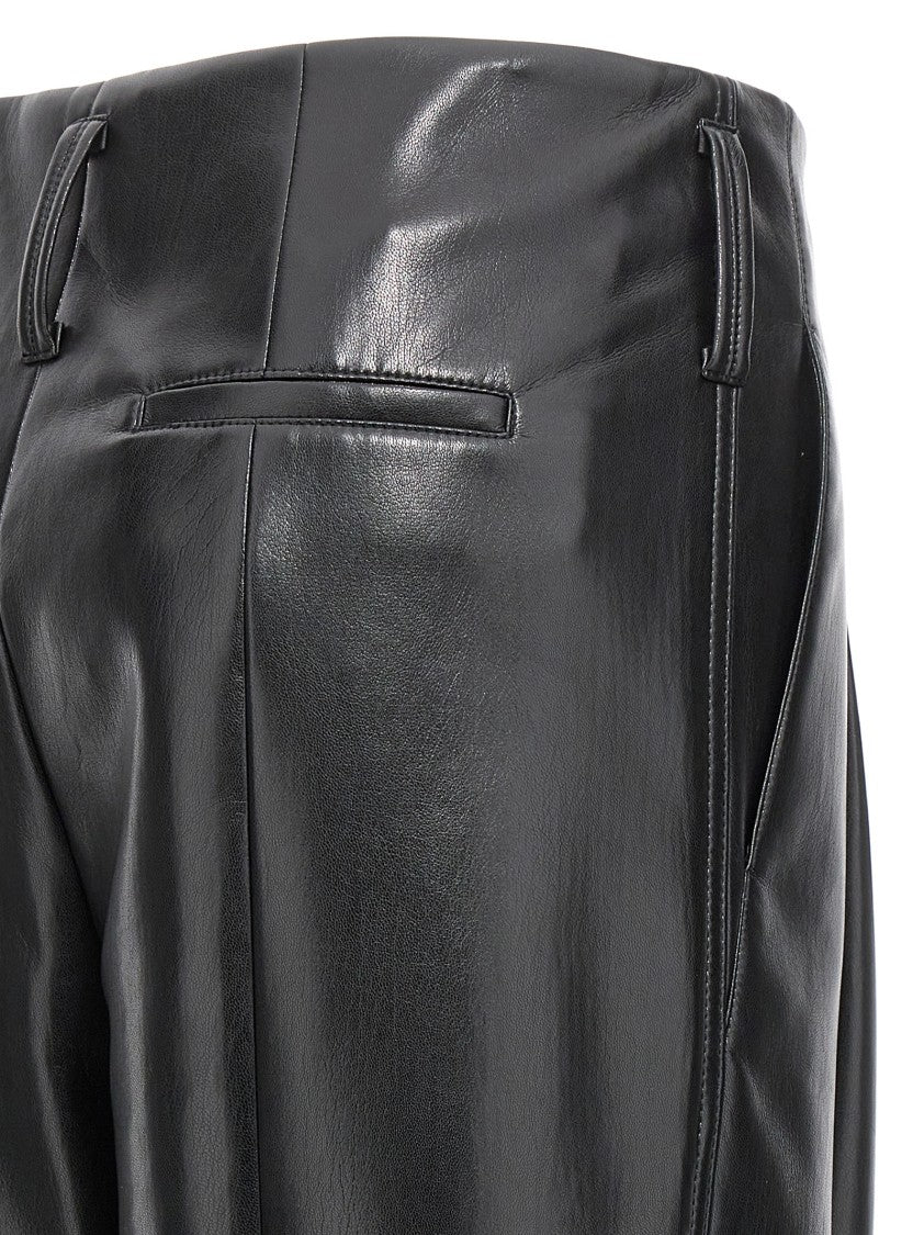 Philosophy Di Lorenzo Serafini Faux Leather Trousers