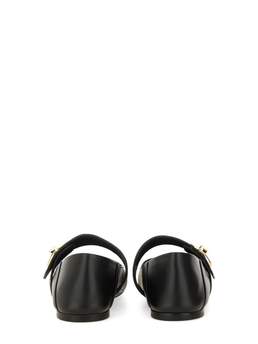 Valentino Garavani Mary-Jane Vlogo Locker Ballerina