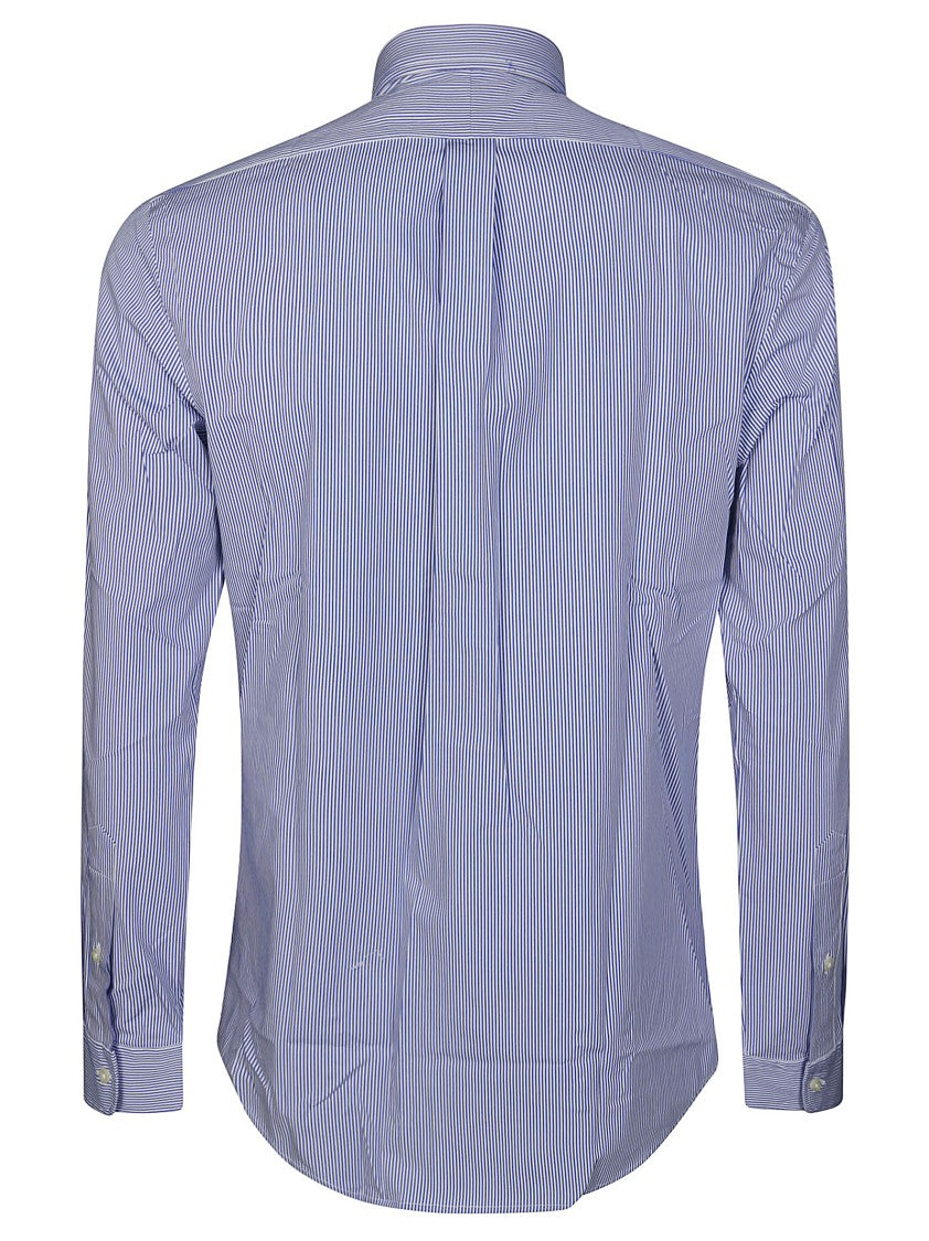 Polo Ralph Lauren Slim Fit Blue Poplin Shirt