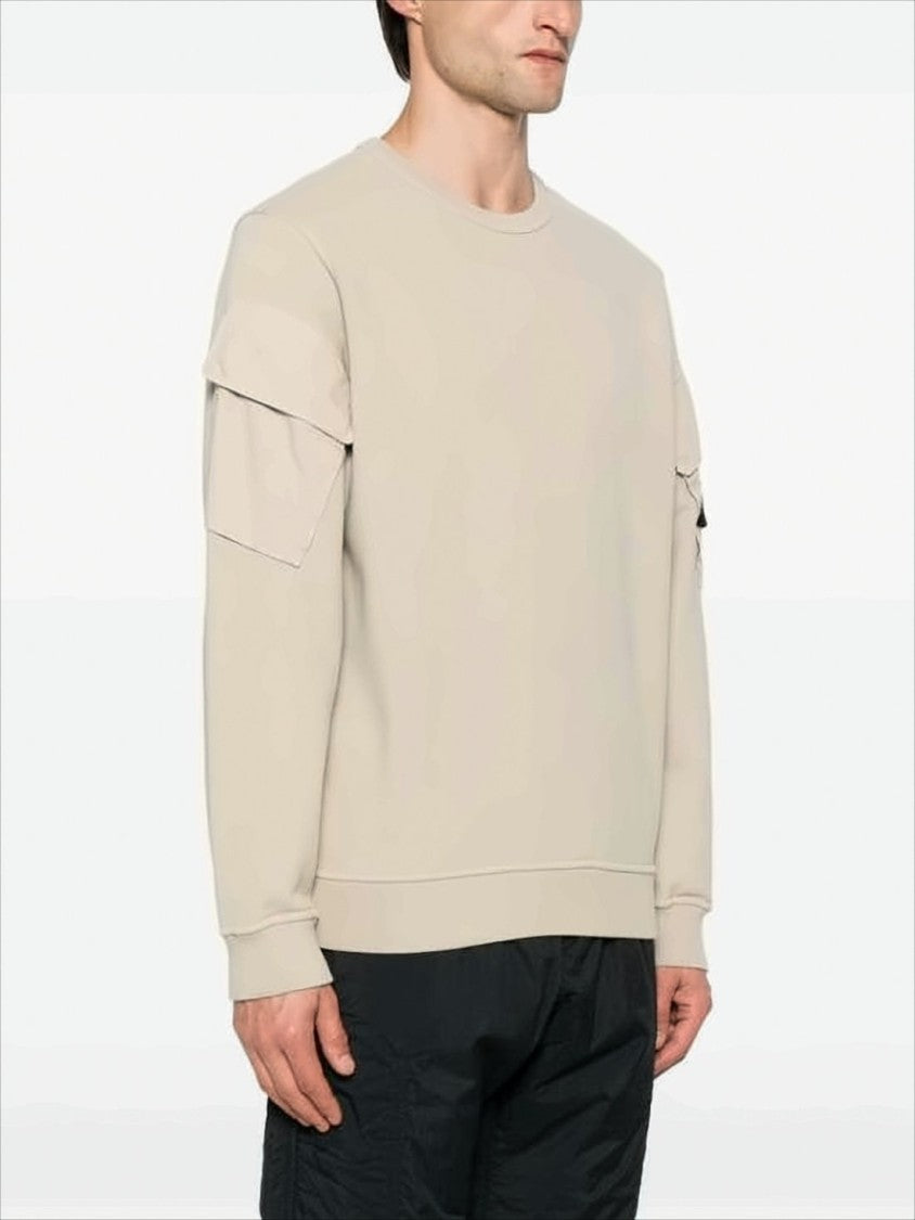 Stone Island Relaxed-Fit Long Sleeve T-Shirt With Patch Logo