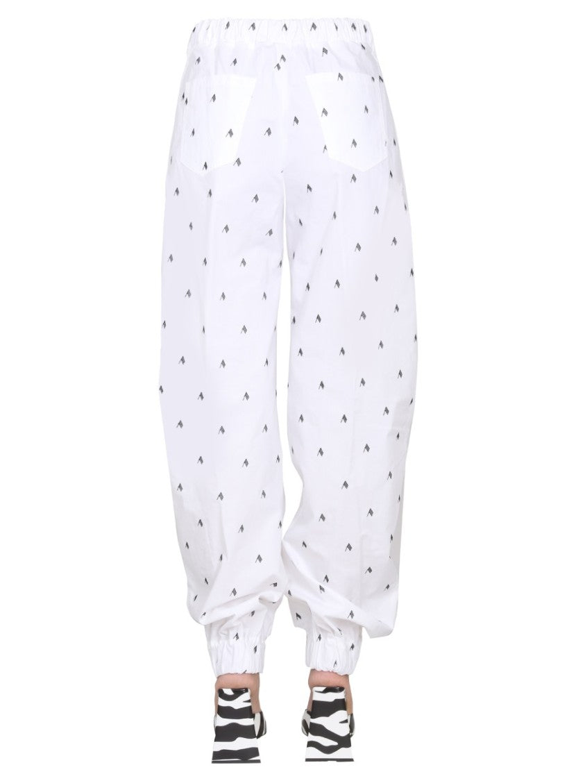 The Attico All Over Logo Pants