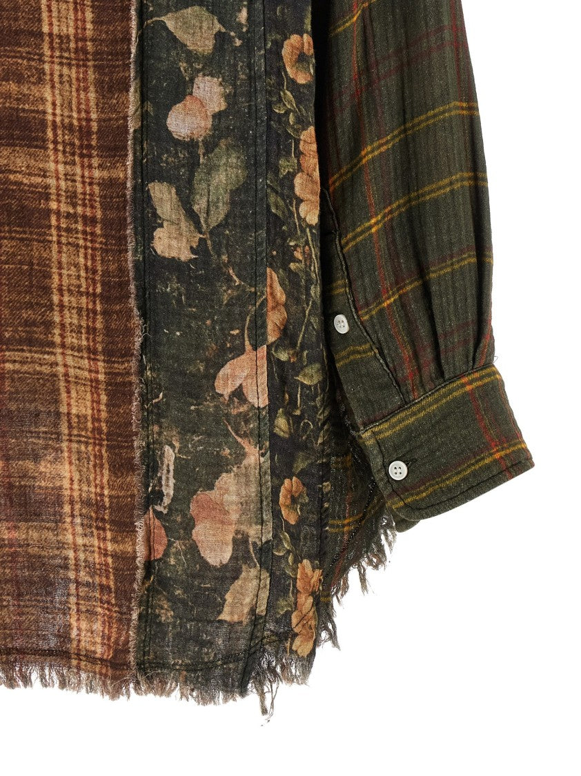 R13 Patchwork Shirt