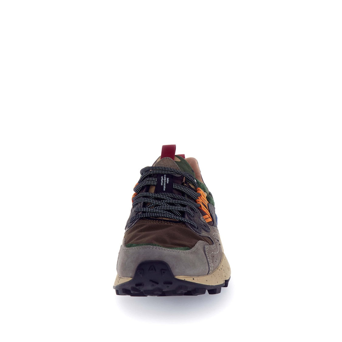 Flower Mountain Yamano 3 Sneakers - Dark Brown/Gray/Green