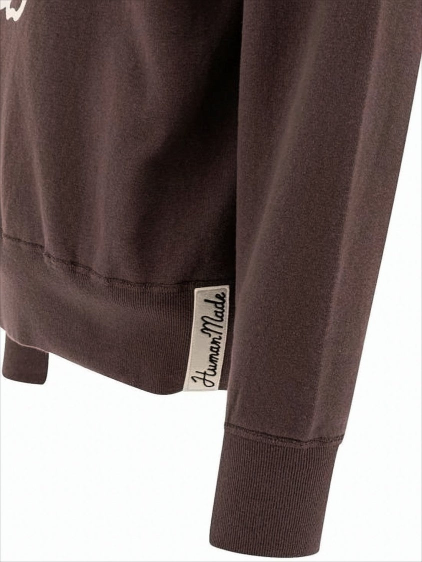 Humanmade Relaxed Fit Graphic Print Long-Sleeve Sweatshirt