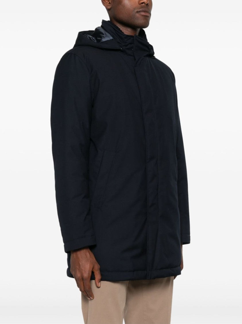 Herno Premium Polyester-Viscose Blend Giacconi Jacket