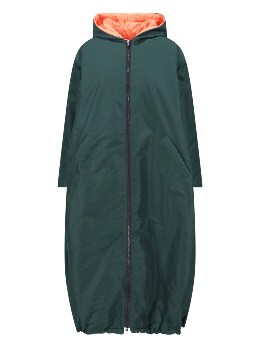 Càpe Middle Bossa Maxi Coat – Green