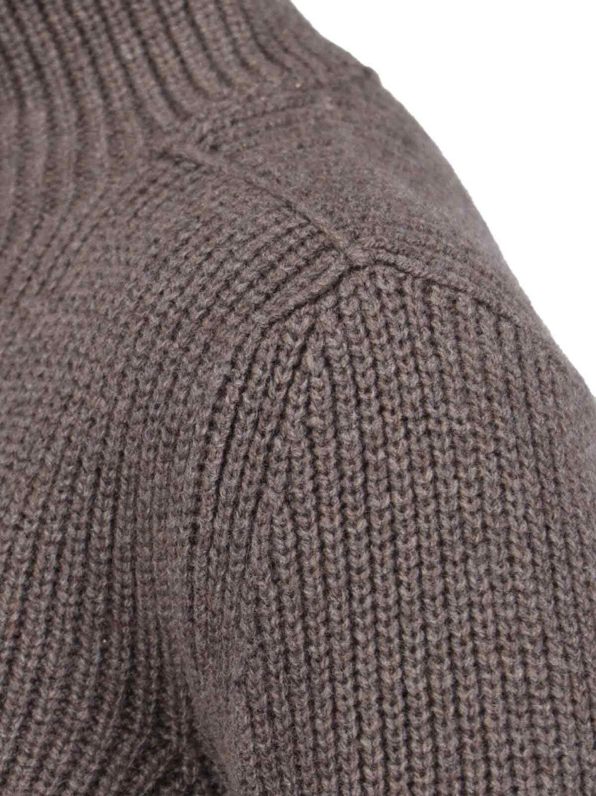 Rick Owens Headon Dbl Lupetto Sweater – Brown