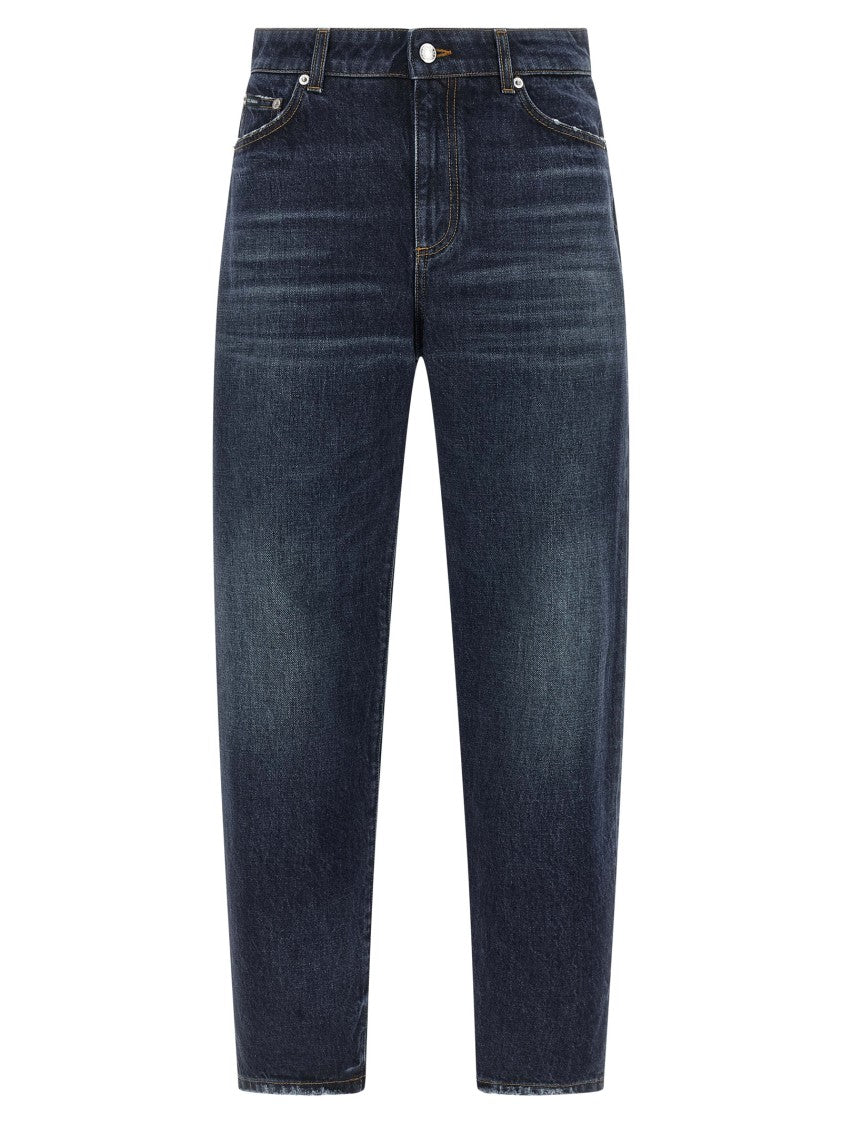 Dolce & Gabbana Logo Tag Jeans