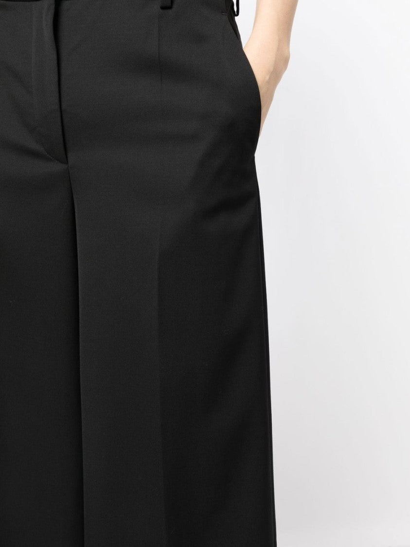 Versace High-Waisted Wide-Leg Trousers