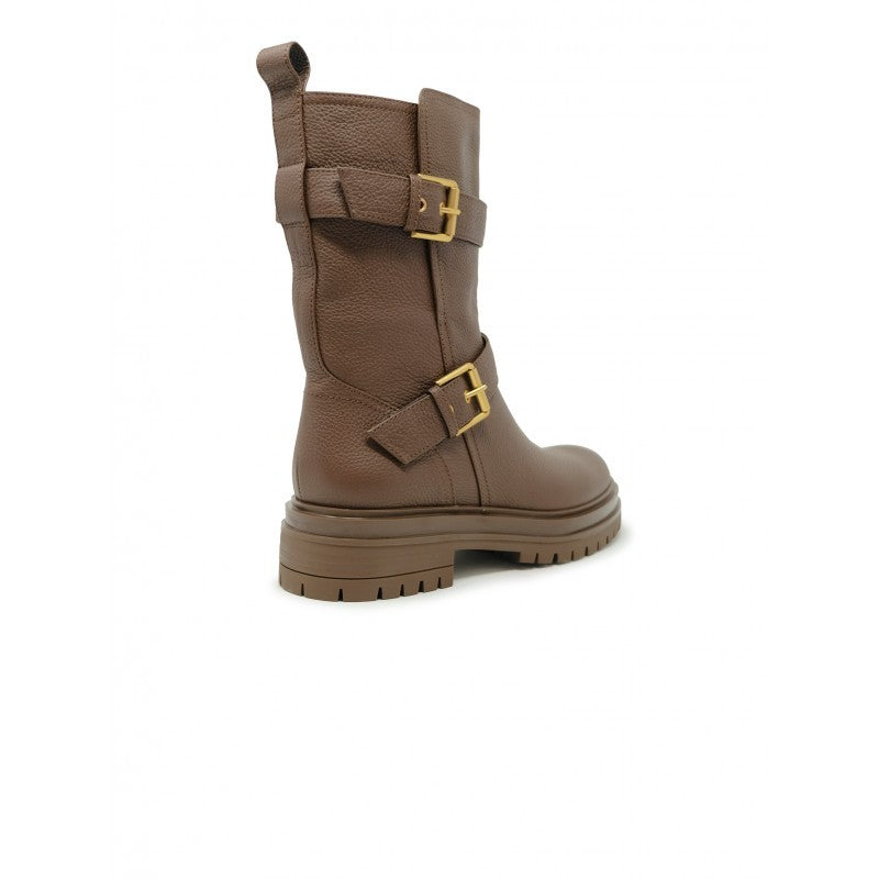 Gianvito Rossi Flabrow Camel Leather Boots