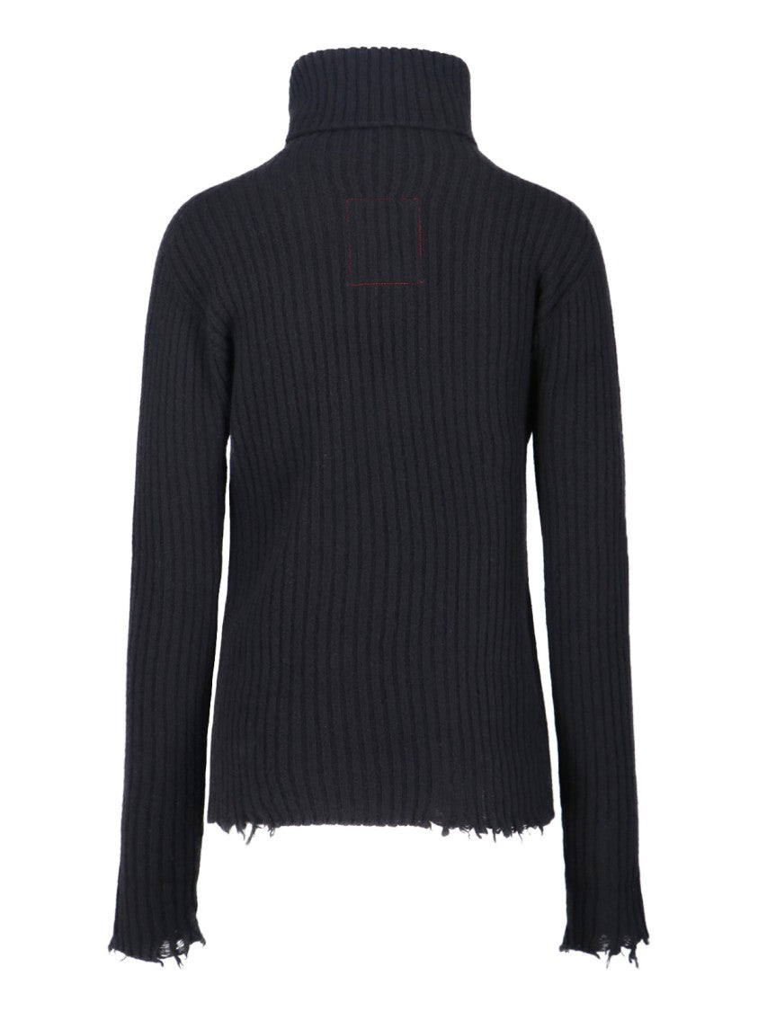 Uma Wang Turtleneck Sweater – Black