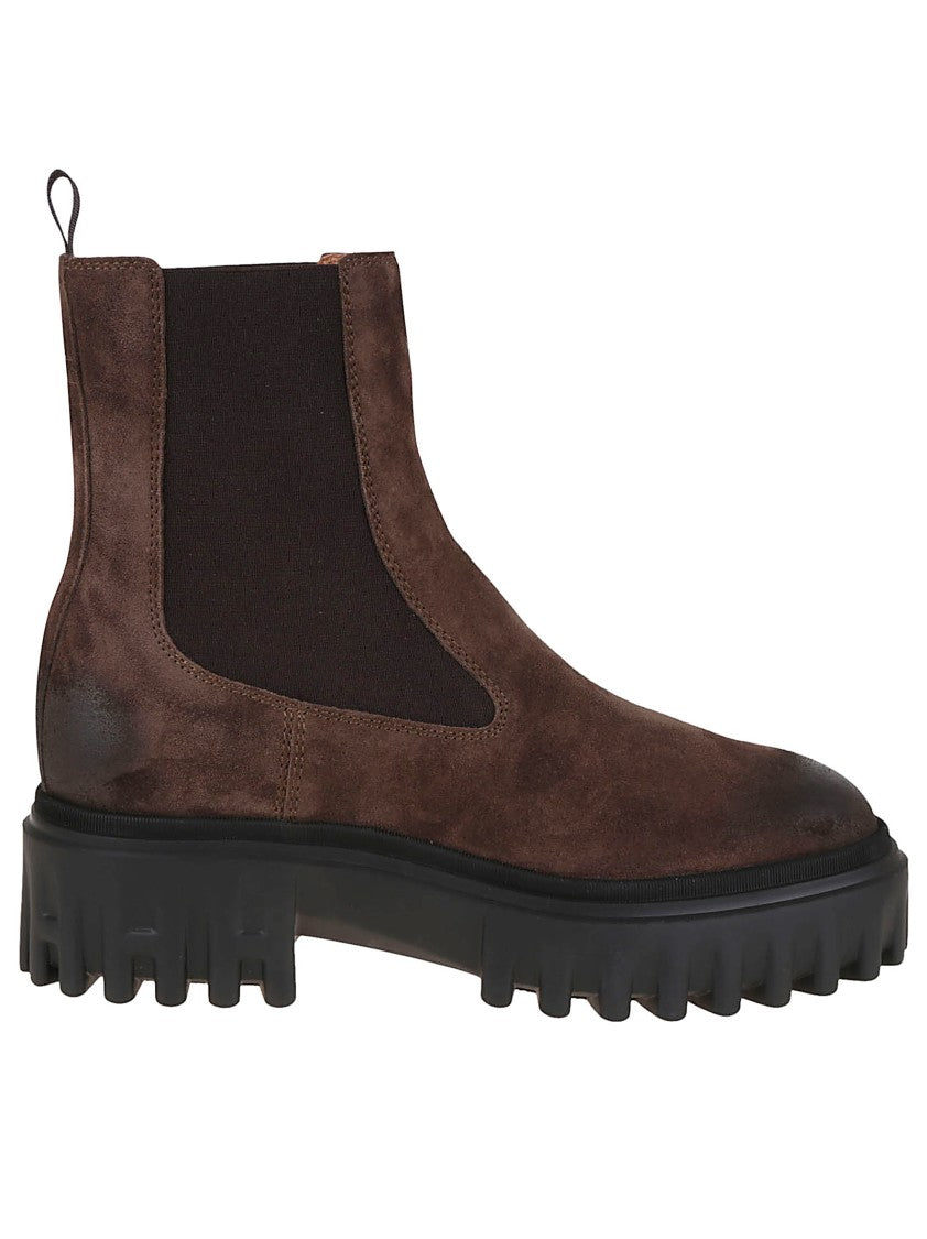 Hogan H700 Suede Chelsea Boots