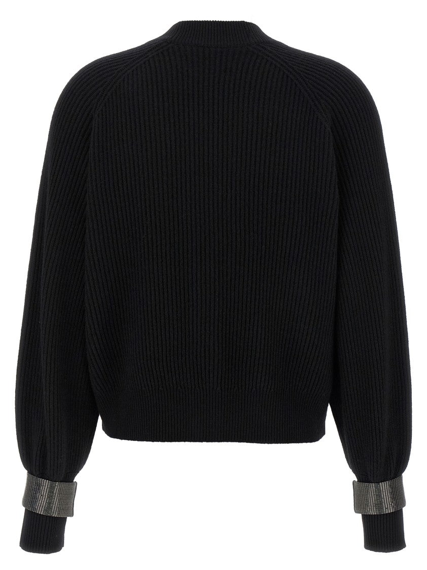 Brunello Cucinelli Monile Cuff Cardigan
