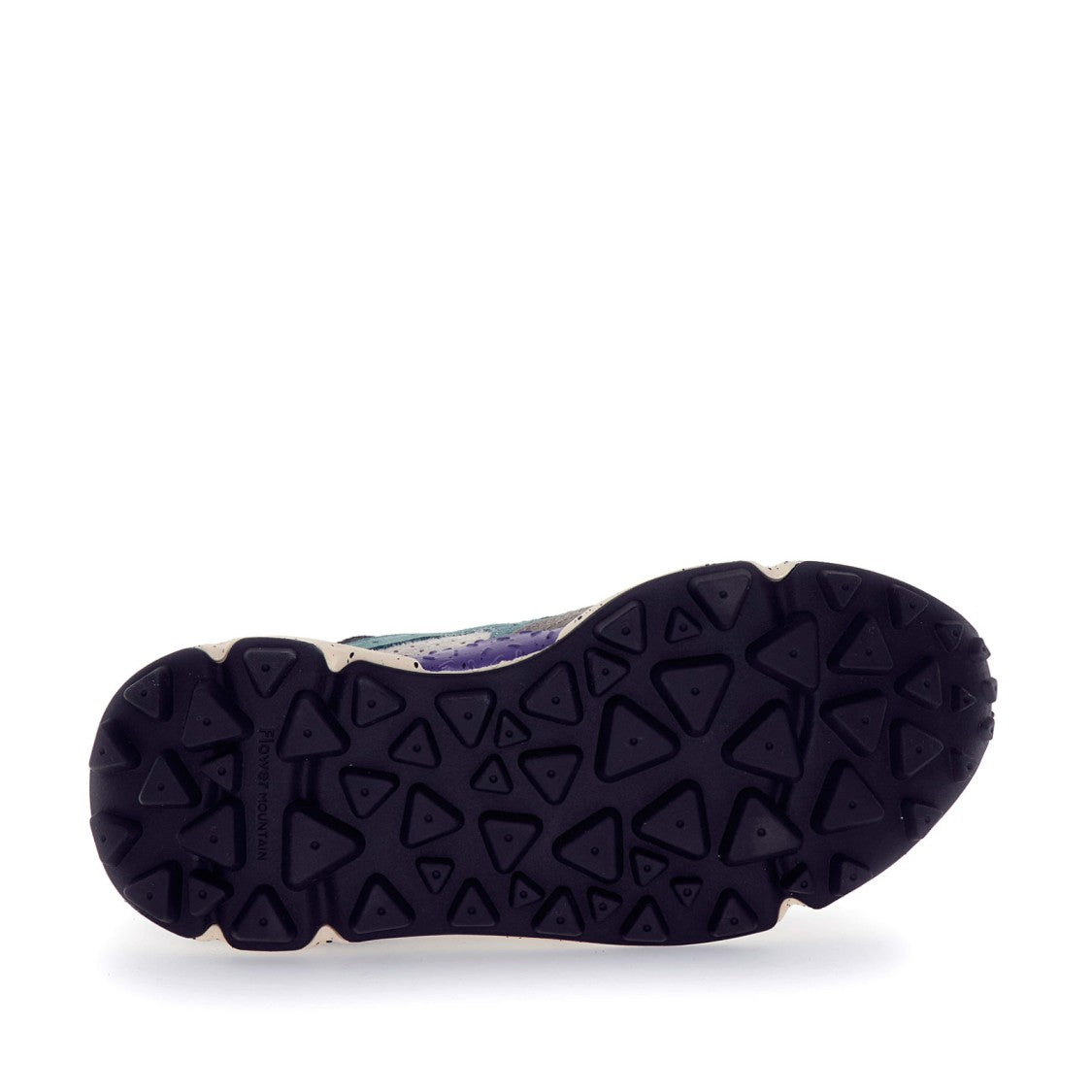 Flower Mountain Yamano Sneakers In Spotted Grey/Black/Petrol