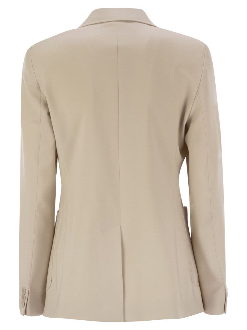 Max Mara Nervoso - Tailored Wool Canvas Blazer