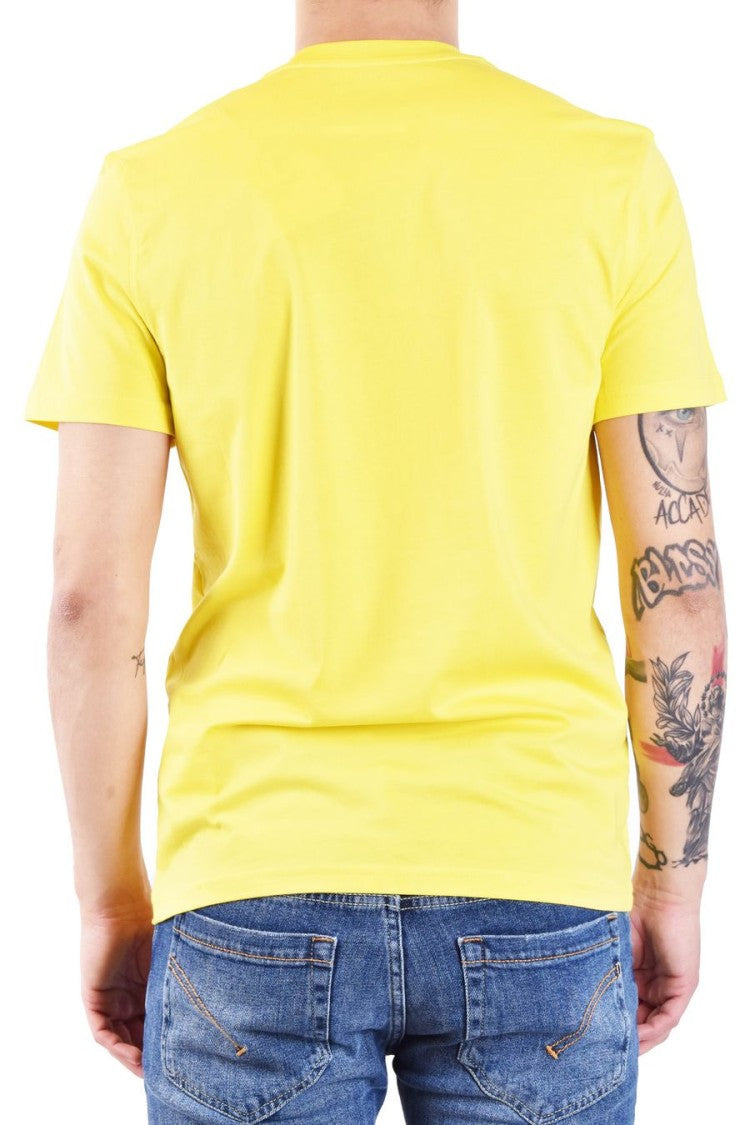 Moschino Yellow Logo Print T-Shirt