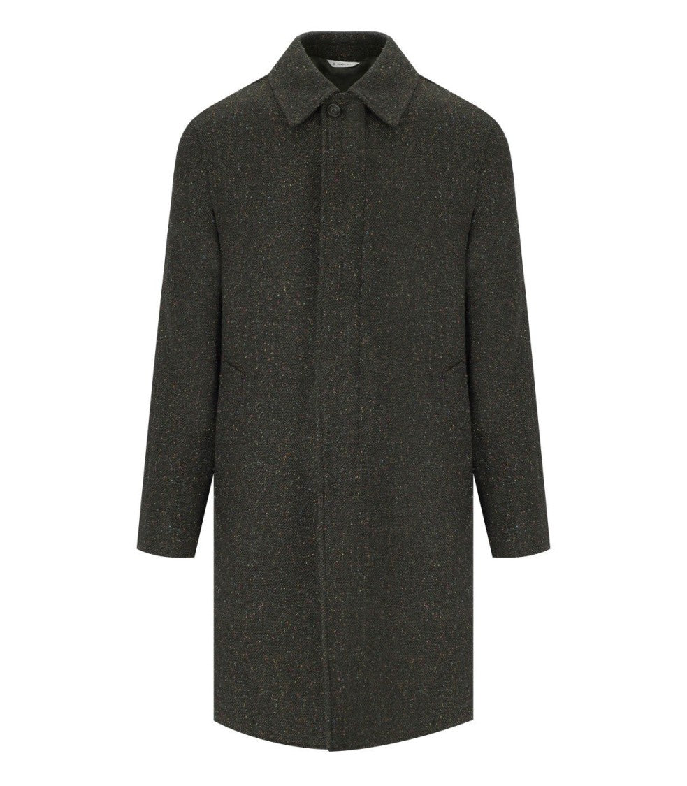 Manuel Ritz Melnge Green Coat