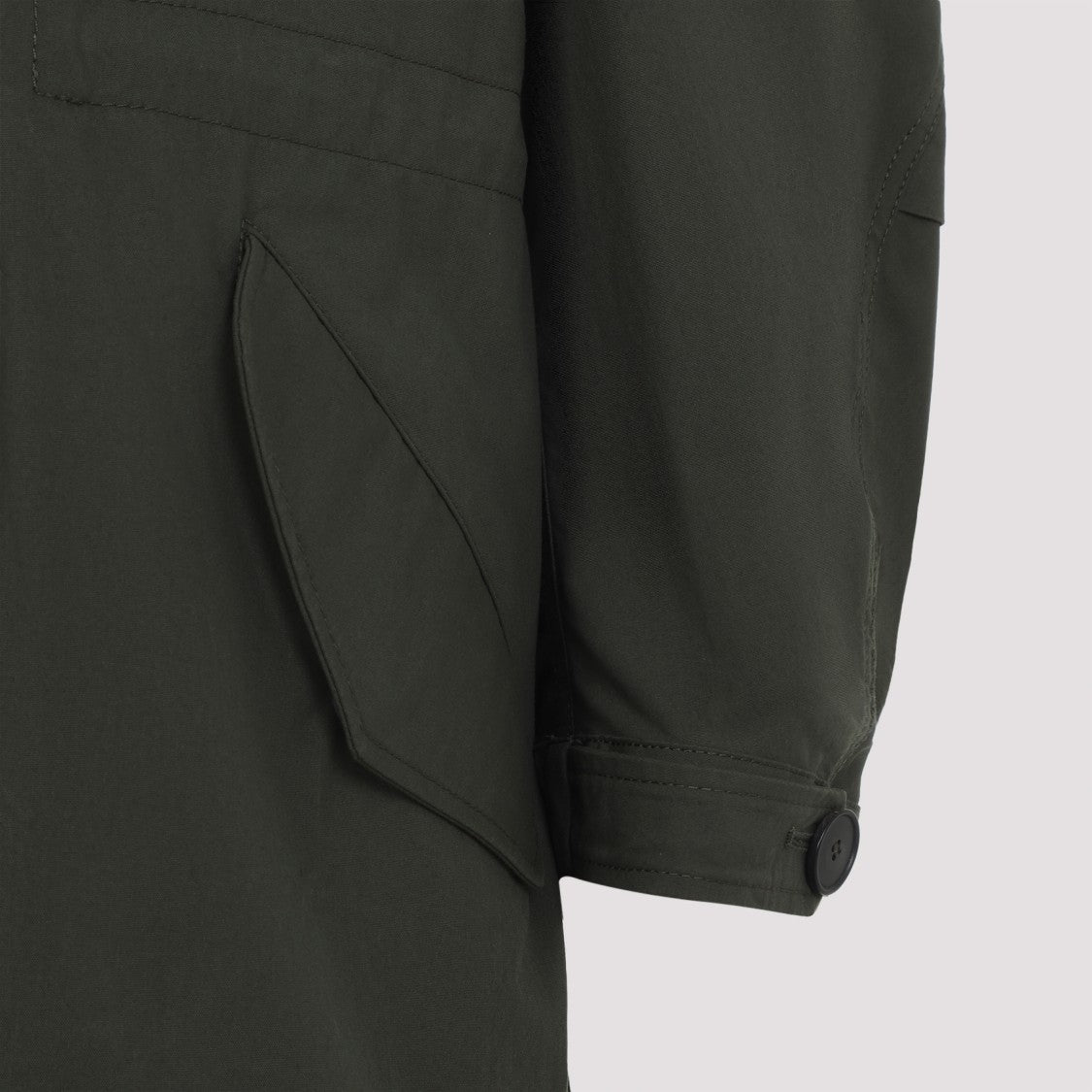 Givenchy Khaki Green Cotton Jacket