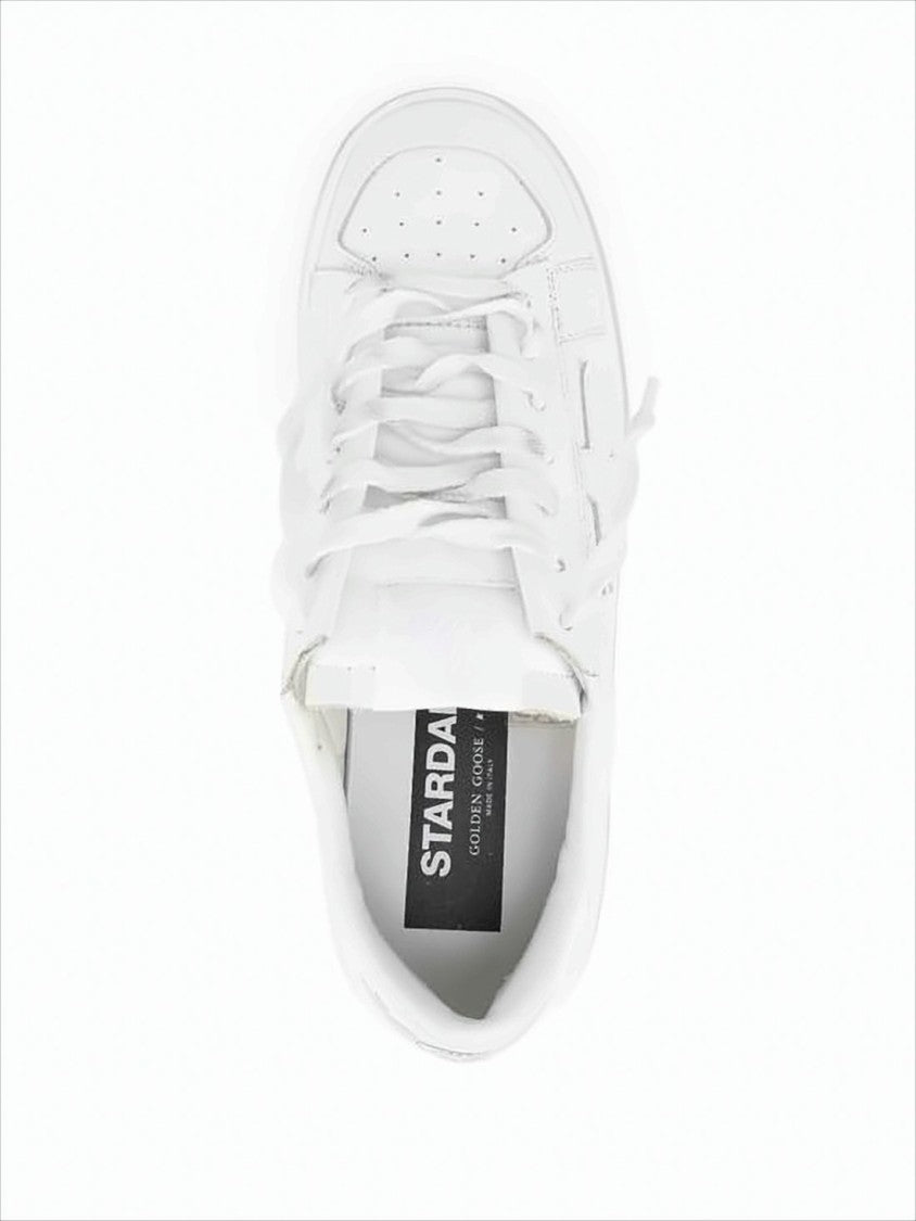 Golden Goose Low-Top Sneakers With Star Panel And Vintage Detailing