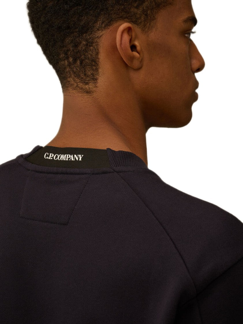 C.P. Company Diagonal Raised Fleece Crewneck Sweatshirt