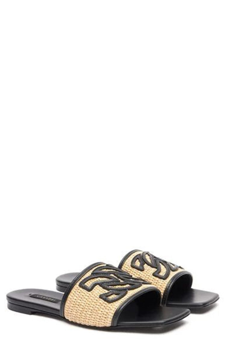 Casadei Multicolor Leather Sandals