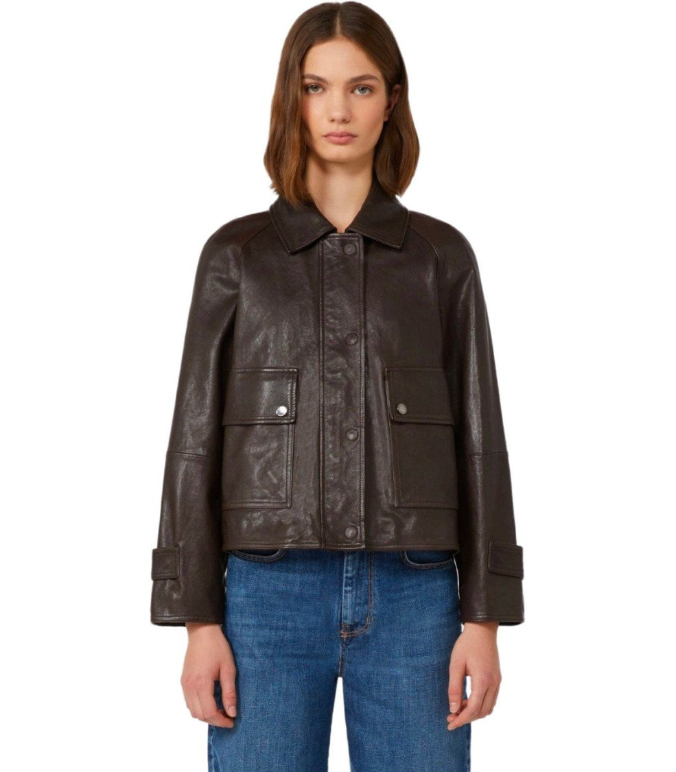 Max Mara Berbice Dark Brown Jacket