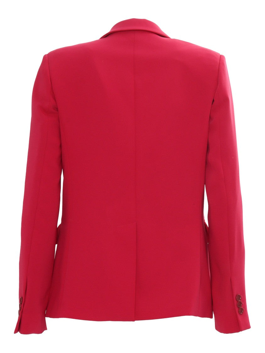 P.A.R.O.S.H. Tailored Single-Breasted Blazer With Notch Lapel