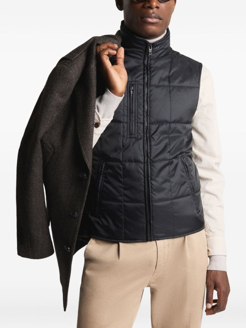 Fay Tailored Men's Coat With Structured Silhouette