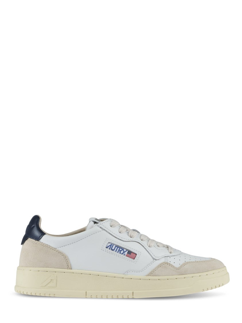 Autry Low-Top Sneakers With Leather And Suede Accents