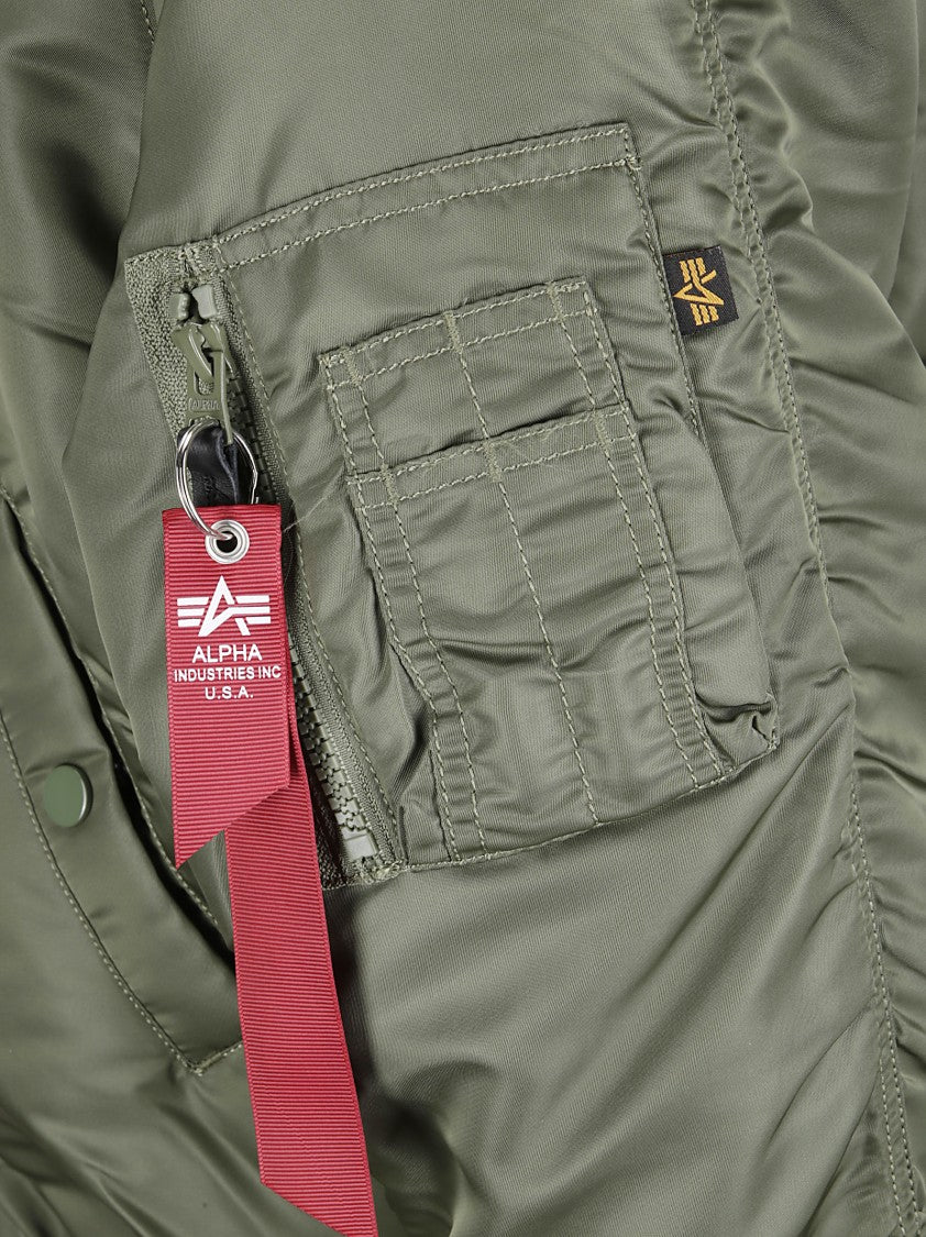 Alpha Industries Classic Bomber Jacket With Minimalist Design And Utility Functionality