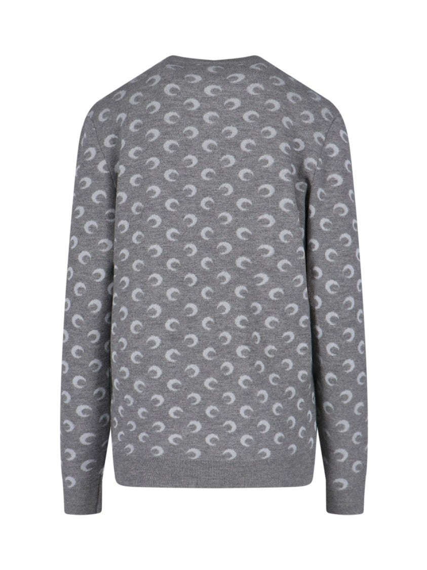 Marine Serre Classic Crew Neck Sweater