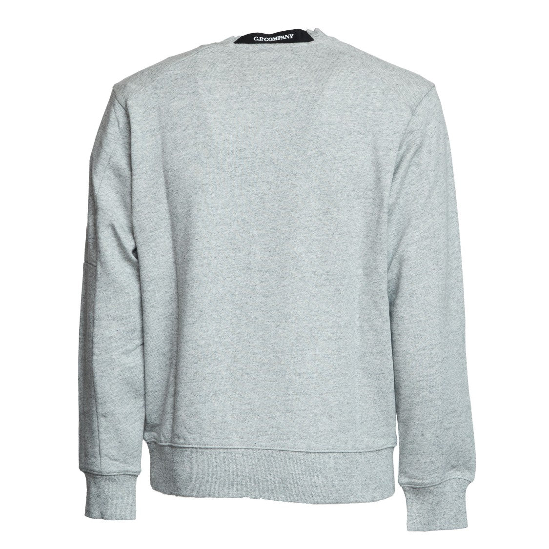 C.P. Company Diagonal Raised Fleece Crew Neck Lens Sweatshirt
