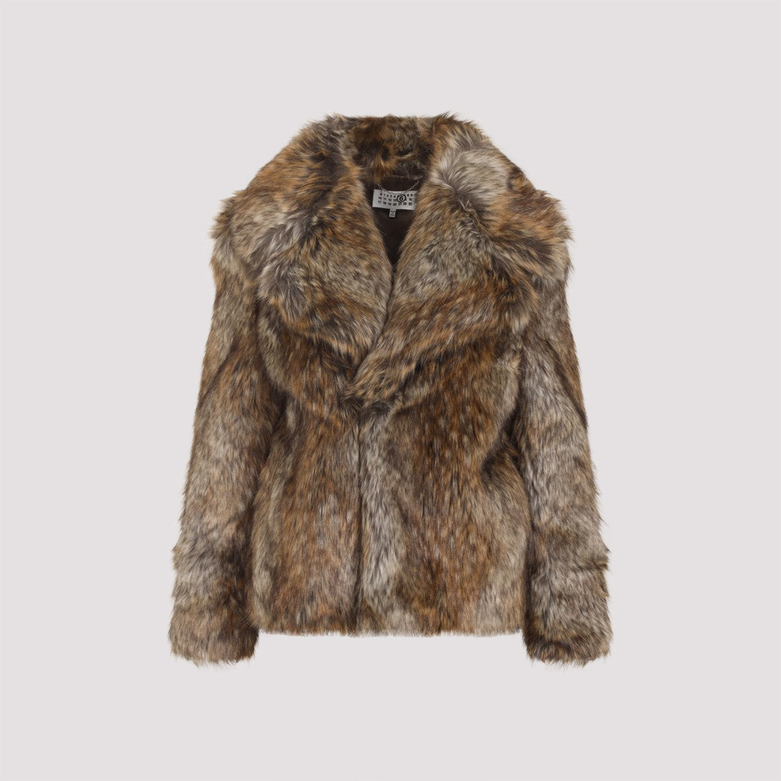 Mm6 By Maison Margiela Brown Acrylic Jacket
