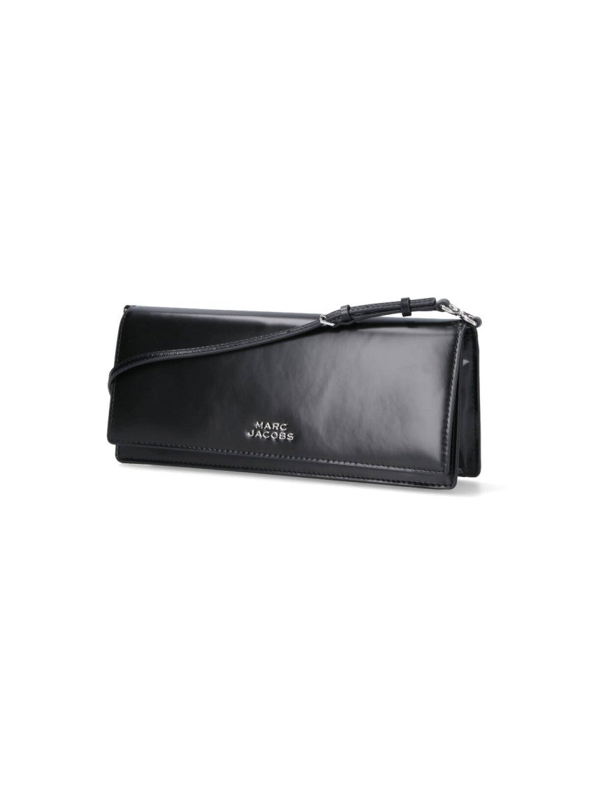 Marc Jacobs Rectangular Black Bag With Finish