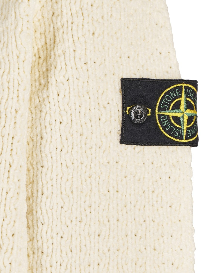 Stone Island Textured Knit Crewneck Sweater