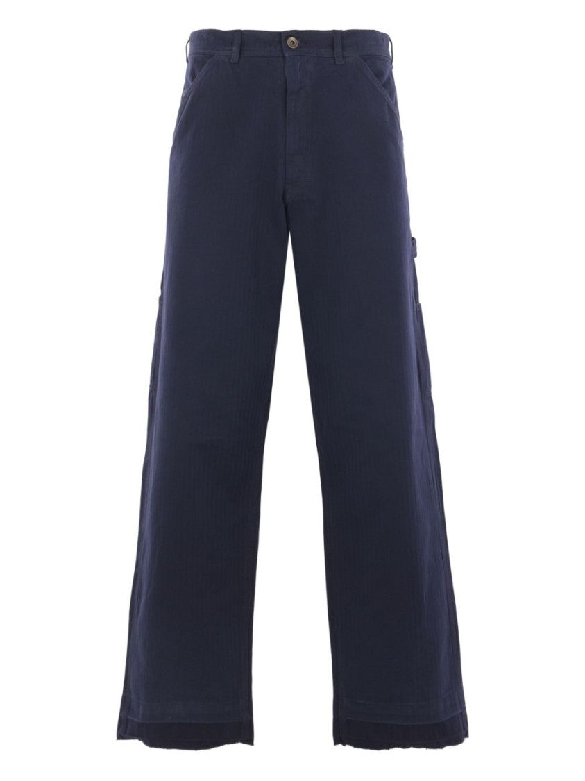 Maison Margiela Relaxed Fit Indigo Denim Jeans With Classic Five-Pocket Design