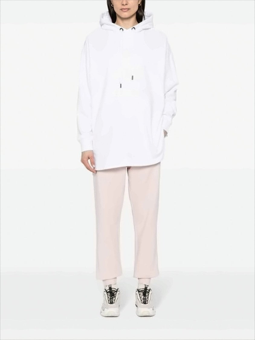 Isabel Marant Long-Sleeved Hoodie Dress With Subtle Tonal Logo