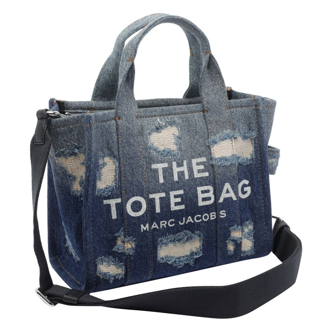 Marc Jacobs Compact Structured Cotton Tote Bag
