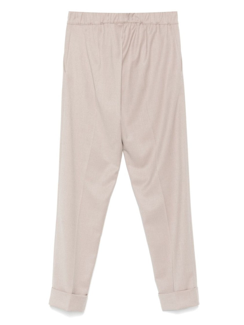 Dexterior Straight-Leg Trousers With Tapered Fit