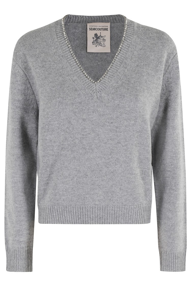 Semi Couture Nahia Sweater With V-Neck